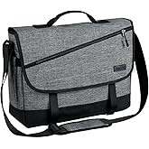 VASCHY Messenger Bag for Men, Fashion Laptop Satchel Crossbody Shoulder Side Bag for Men and Women for Work,Business