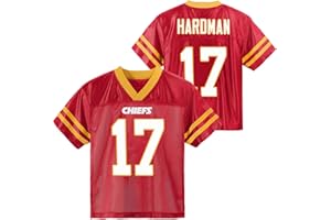 OUTERSTUFF Mecole Hardman Kansas City Chiefs #17 Red Kids Youth 8-20 Team Color Home Player Jersey