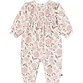 Modern Moments by Gerber baby-girls Long Sleeve Long Leg Ruffle Romper