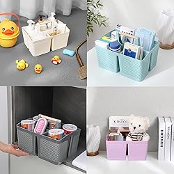 rejomiik Portable Shower Caddy Basket Plastic