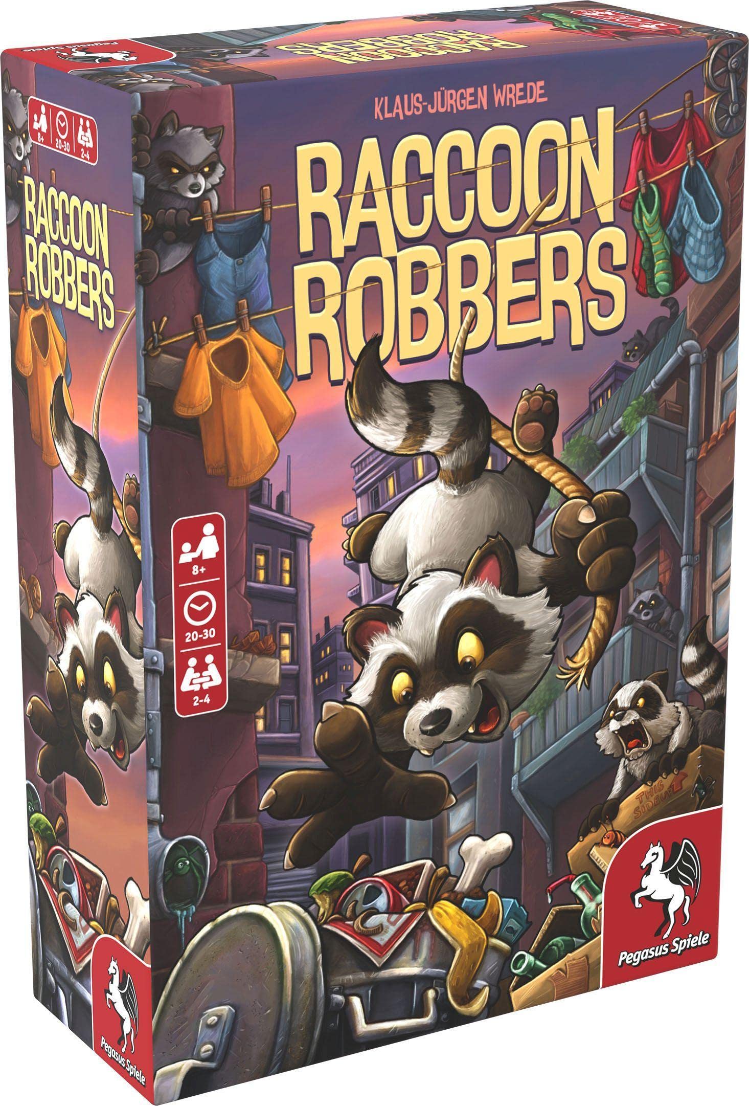Pegasus Spiele Raccoon Robbers