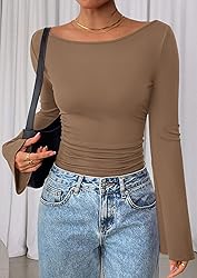 PRETTYGARDEN Women's Long Sleeve Shirts 2025 Fall