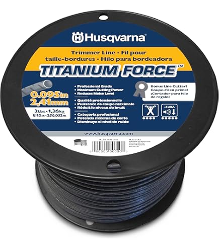 Amazon.com : Husqvarna 529337602 Titanium XPro Round Trimmer