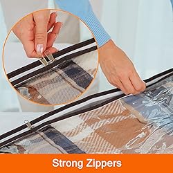 Vieshful 3 Pack Underbed Storage Bags 75L Foldable