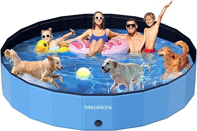 Meowant Foldable Dog Pool Thickened PP Large 6XL 107 x 20 inches
