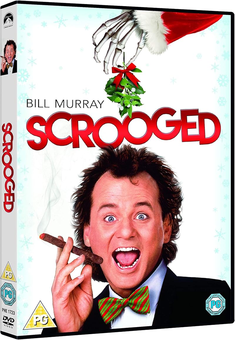UNIVERSAL Scrooged Bill Murray Christmas Carol Classic DVD Movie