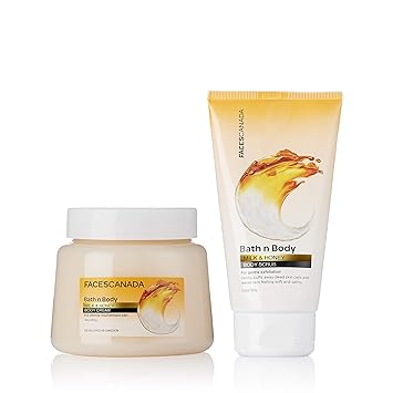 Faces Canada Bath N Body Milk & Honey Winter Care Kit, 350 g