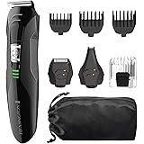 Remington All-in-One Grooming Kit, Lithium Powered, 8 Piece Set with Trimmer, Men's Shaver, Clippers, Beard and Stubble Combs
