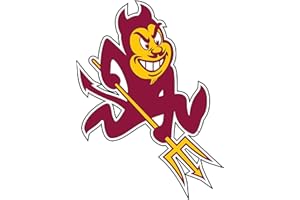 Craftique Arizona State Sun Devils Magnet (Sun Devil Magnet (3",6",12"), 3 in)