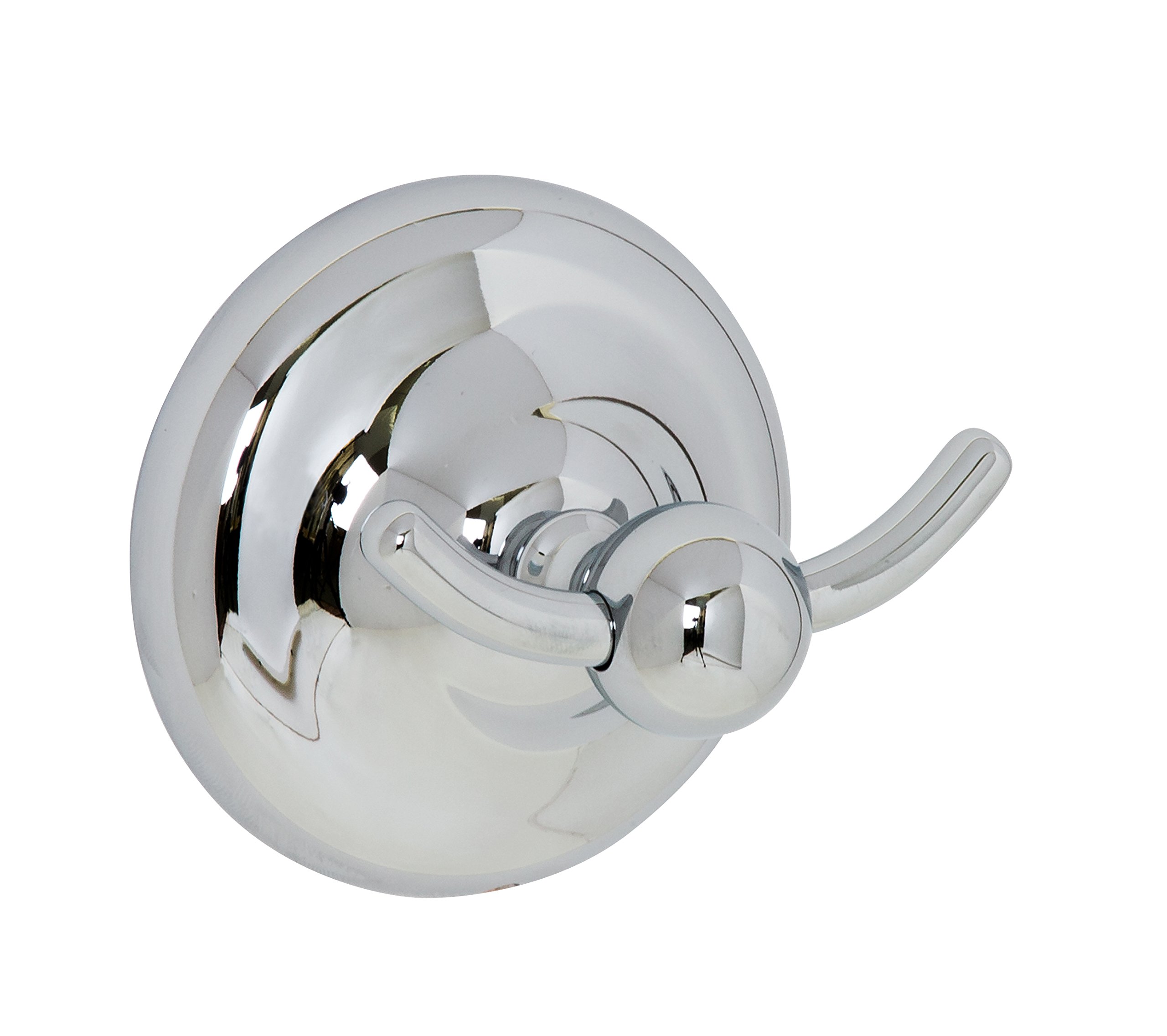 Croydex Flexi-Fix Grosvenor Chrome Easy to Fit Robe Hook , QM701741