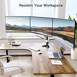 HUANUO Triple Monitor Stand - Full Motion