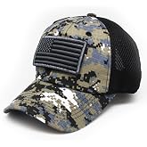Pit Bull U.S. Flag Patch Baseball Cap Hat