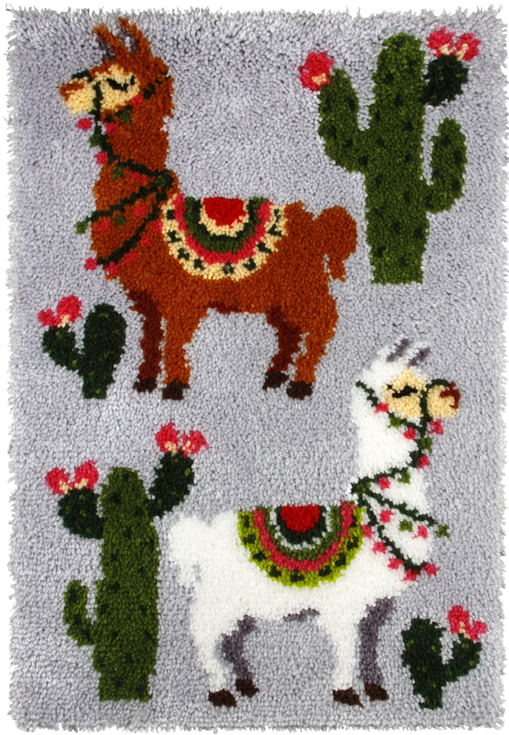 Latch Hook Rug Kit Llama