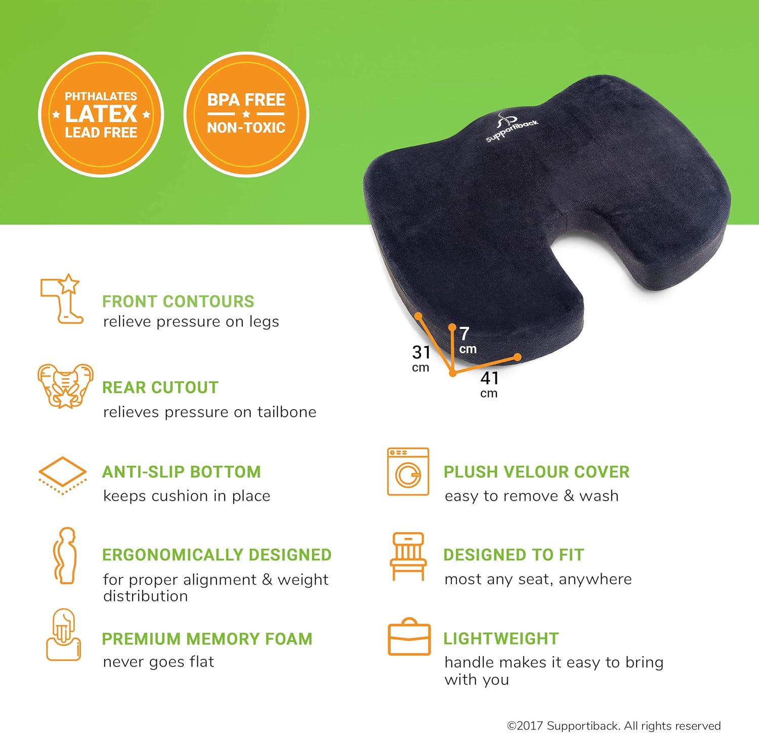 supportiback cushion