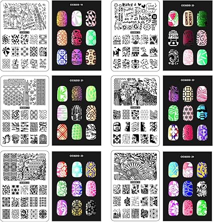 Amazon スタンピングネイルアート シリーズ 4 誰でも簡単にできる素敵なネイル ネイルデザインプレート以外に スタンプ スクレーパーが付属景品 ネイルアート 可愛い ネイルシール ネイルデザイン カラー きれい ファッション 大人気 Cici Sisi ネイル