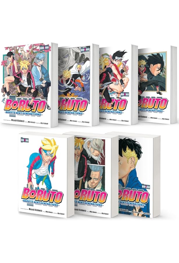 Boruto Manga Set, Vol. 8-13: Masashi Kishimoto Ukyo Kodachi