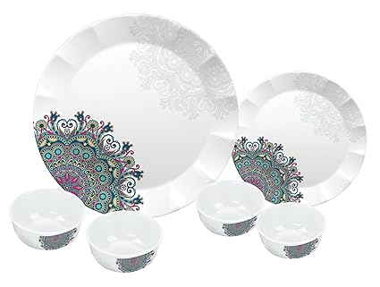 Servewell Ethnicity Dora Dinner Set, 24-Pieces