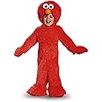 Disguise Elmo Extra Deluxe Plush Infant/Toddler Costume, Medium (3T-4T) Red