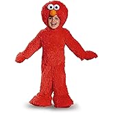 Disguise Elmo Extra Deluxe Plush Costume, Medium (3T-4T)