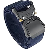 Nelbons belt Tactical Belt, Military Hiking Rigger 1.5" Nylon Web Work Belt with Heavy Duty Quick Release Buckle