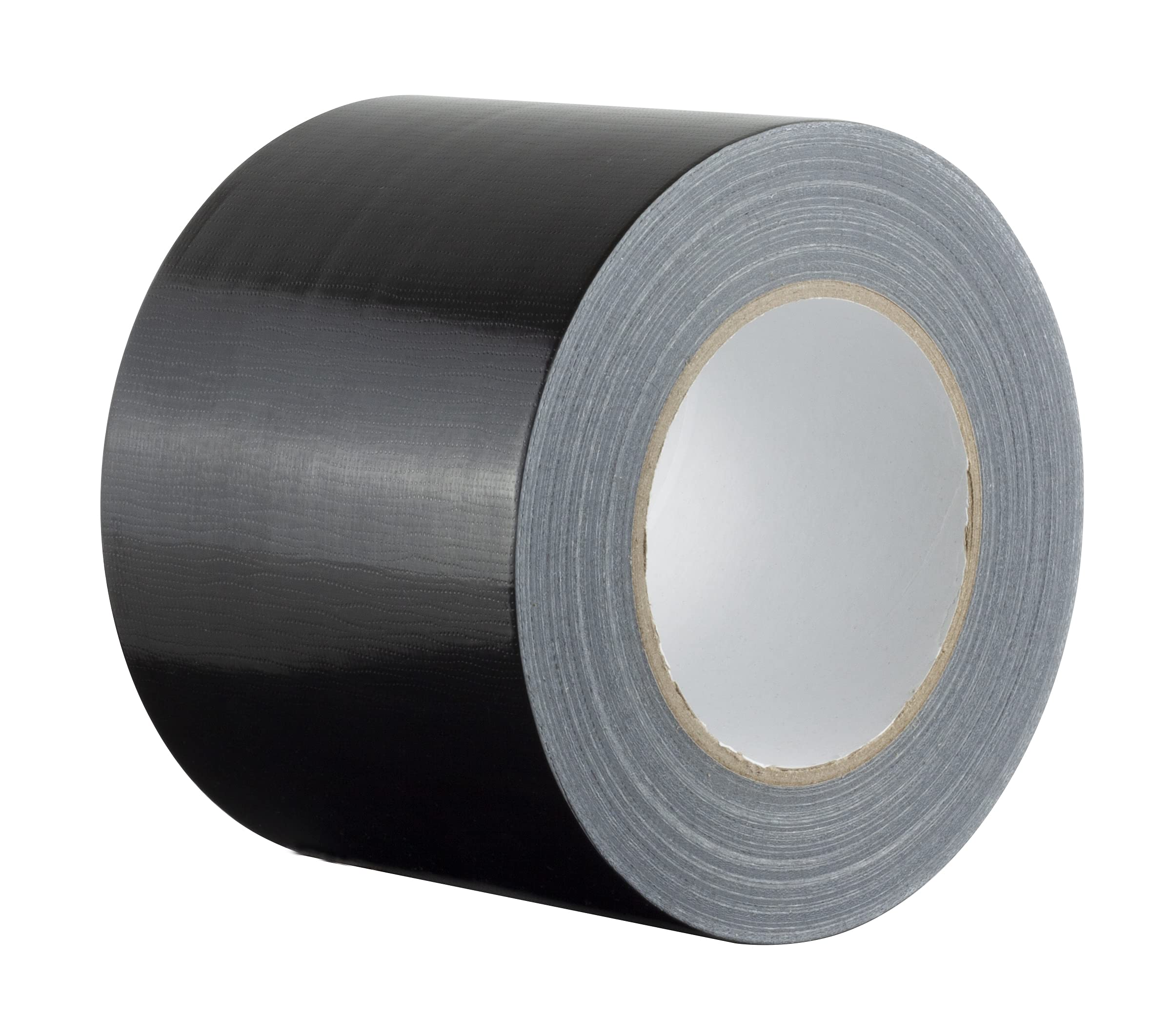 GTSE Wide Black Duct Tape, 100mm x 50m, 4” Waterproof Strong Adhesive Gaffer Tape for Patching, Sealing, Securing Cables and Labelling, Heavy Duty Tape, One Roll