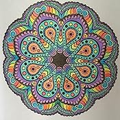 Amazon.com: Colorama Coloring Book for Adults with 12 Colored Pencils