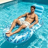 Inflatable Pool Floats, Water Lounger Chair for Summer
