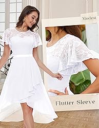 Wedtrend White Bridal Shower Dress Homecoming