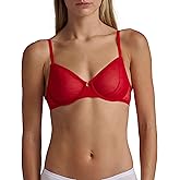 Tommy Hilfiger Womens Unlined Balconette Bra with Underwire
