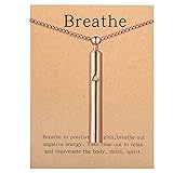 Generic Anxiety Breathe Easy Necklace Mindfulness