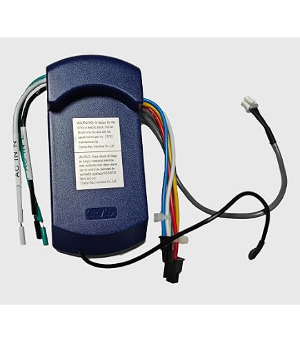 UC7067RC Remote Receiver For Hampton Bay & Compatible Ceiling Fans – Up/Down Light Control, Fan Speeds, Dimming, With Wire Nuts – Replaces 7067YG-01H, UC7067YGM