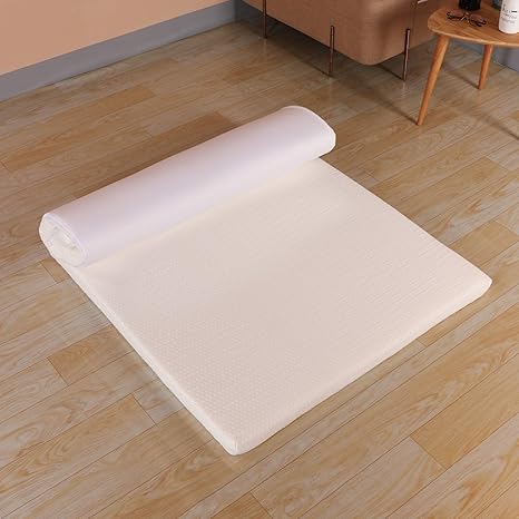 Amazon 夢の物語 ダブル マットレス 低反発 ベットマット 敷布団 寝具 ごろ寝 通気性 快適睡眠 抗菌防臭 厚さ4cm マットレス 圧縮梱包 持ち運び便利 折りたたみマットレス オンライン通販