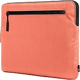 Incase Compact Laptop Sleeve with Flight Nylon MacBook/Laptop/iPad/Tablet Sleeve, and Cover, Lightweight, Weather Resistant, with Slip Pocket for Accessories (Misty Orange, 14-Inch)
