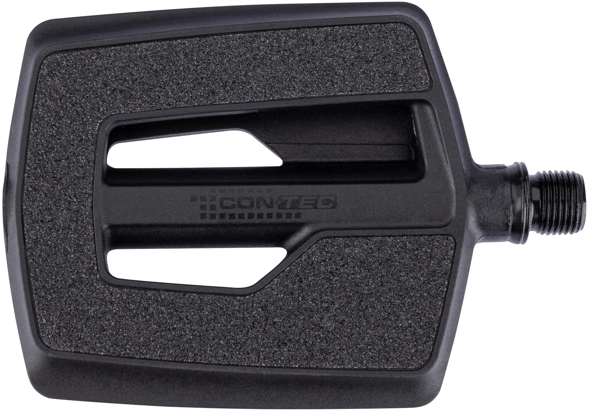 CONTEC City/Touring Quick Deluxe and Pre-Packed 9/16 Sealed Cartridge Bearings, Grip Tape Flat One Piece Nylon Body, Non-Slip Rubber Tread with Sandpaper, CrMo Steel Axle Sealed Bearing With Reflector 340 Grams – S