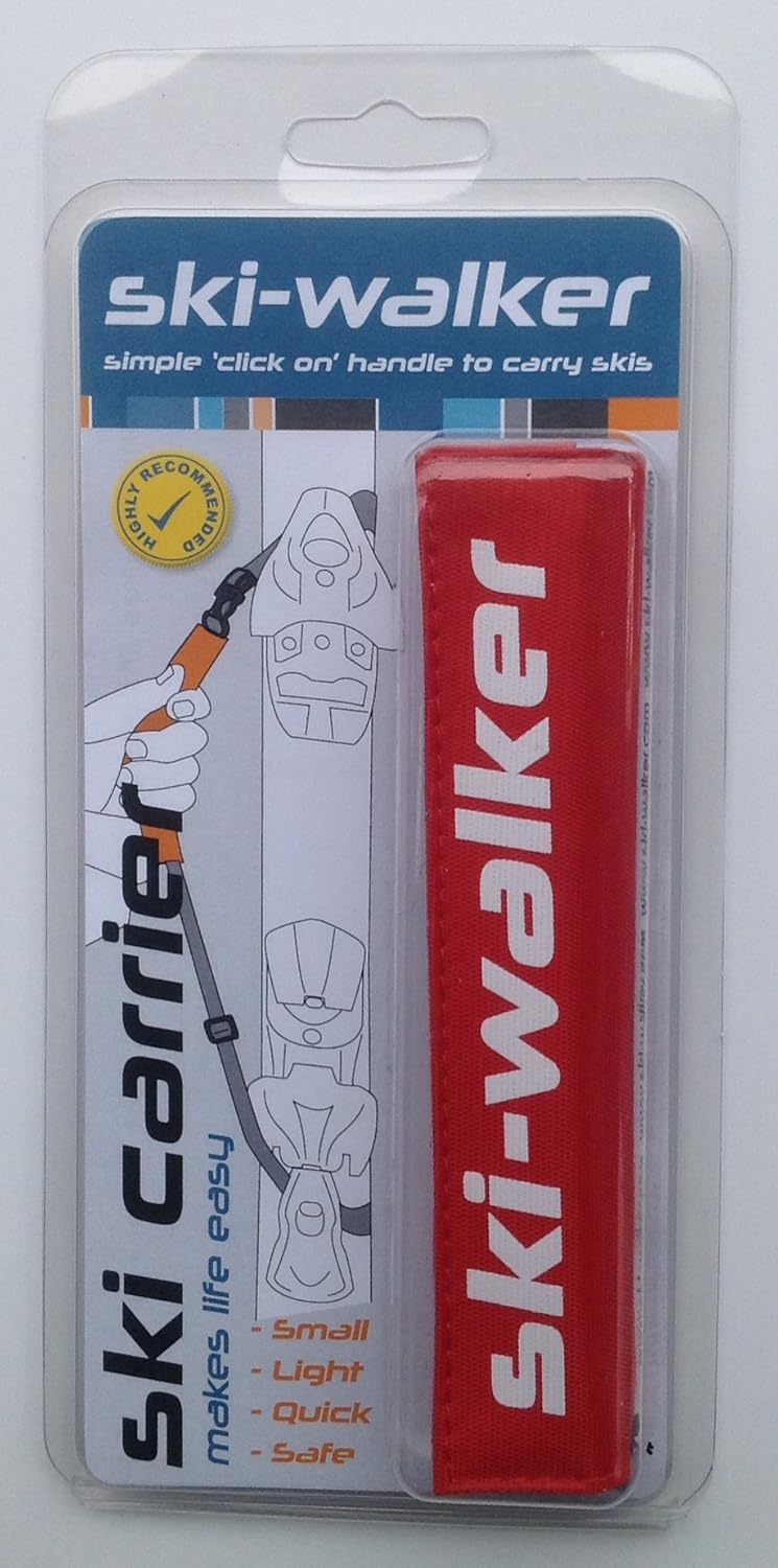 SKI TOTE SkiWalker RED Snow Skiing Equipment