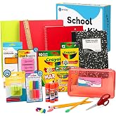 Enday Back to School Supplies Kit - Grades K-5, 83 Piece Back to School Supplies Kit, Kindergarten School Supplies Kids for Girls &amp; Boys