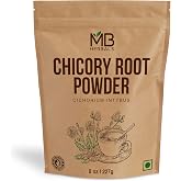 MB Herbals Instant Chicory Root Powder 227 Gram (0.5 lb / 8 oz) | Roasted &amp; Granulated | Gluten Free | Instantly Dissolves in Hot Water and Milk
