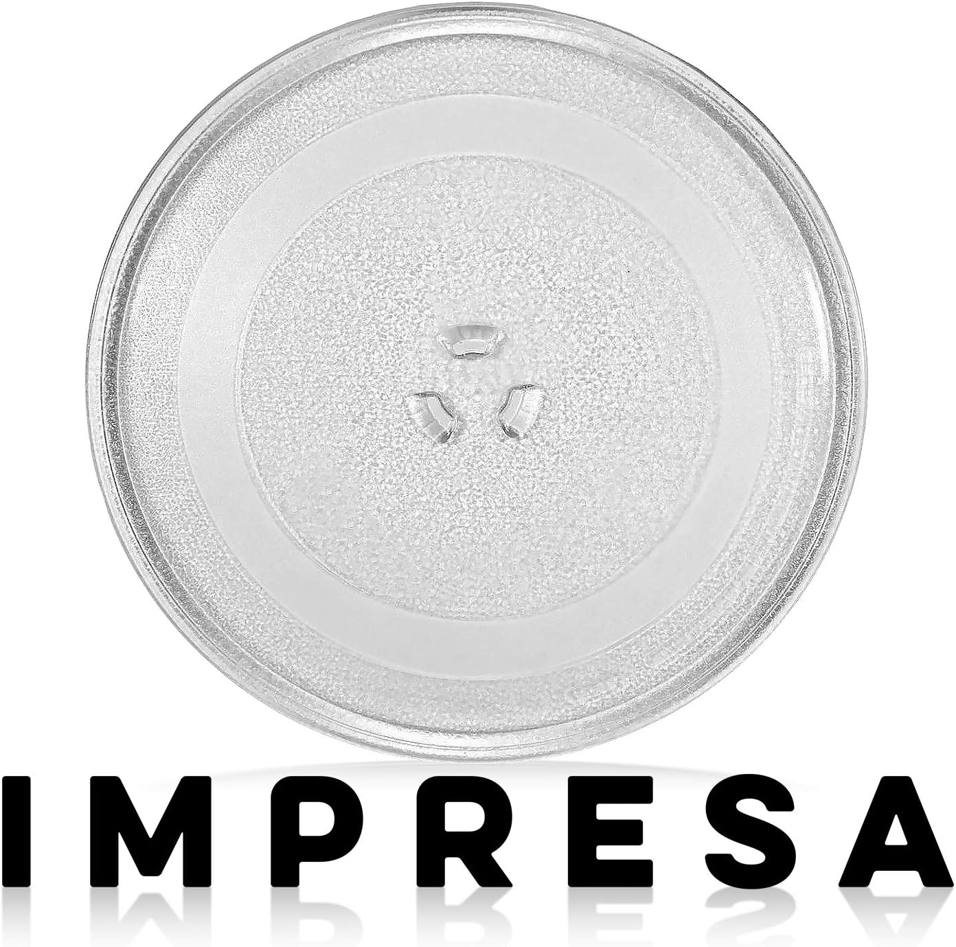 12.5" GE and Samsung -Compatible Microwave Glass Plate / Microwave Glass Turntable Plate Replacement - 12 1/2" Plate, Equivalent to G.E. WB39X10002 and WB39X10003: Kitchen & Dining