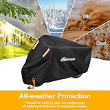 toptrek Motorbike Cover 210D Oxford XXL Waterproof UV 96.5x41x50 in view 6