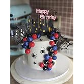 Superhero Cake Decorations Superhero Themed Party Decorations | Superhero Cupcake Cake Decoration Spider Cake Decoration