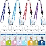 12 Pack Cruise Lanyards with Ship Card Holders