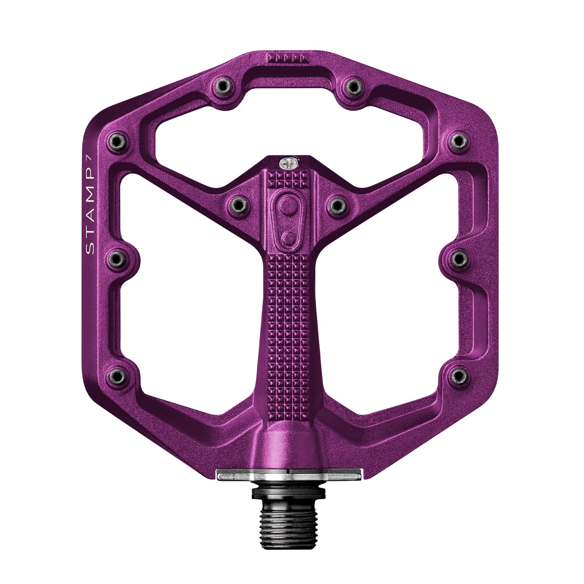 Crankbrothers Stamp-7 Pedals - Small, Purple — image 1