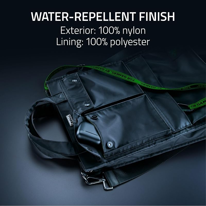 Xanthus Tote Bag - Compartimento dedicado almofadado para portátil - Serve para portáteis até 16" - Nylon repelente à água - Transporte bidirecional com alça de ombro destacável