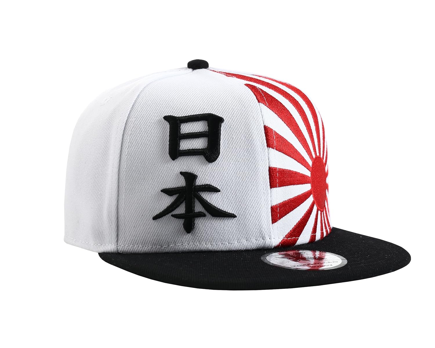 Underground Kulture Japan White Snapback Baseball Cap 日本