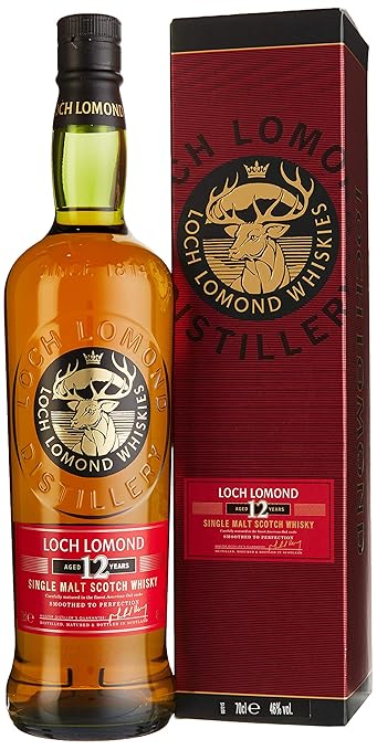 Loch Lomond Whiskies Inchmoan 12 Years Old PEATED Single Malt Scotch Whisky (1 x 0.7 l)