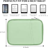 HoYiXi Universal Sleeve Bag 6-7 inch E-Reader Anti-Drop Green view 2