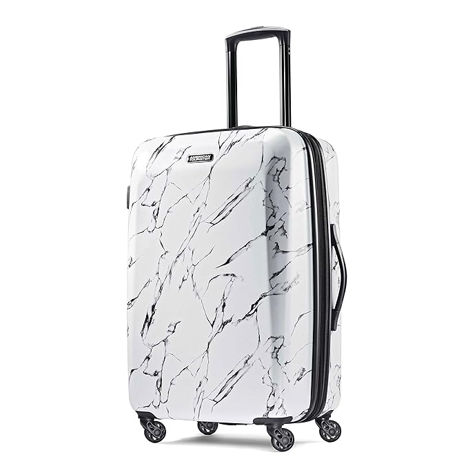American Tourister Moonlight Hardside Luggage with Spinner Wheels