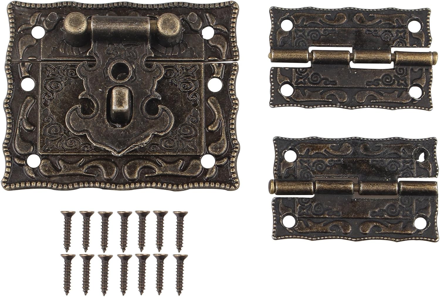 Antique Retro Design Furniture Decorative Jewelry Box Latch