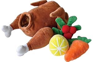 fouFIT Hide n Seek Turkey Burrow Nosework Dog Toy
