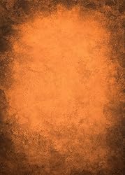 CapiSco 5X7FT Vintage Orange Gradient Art